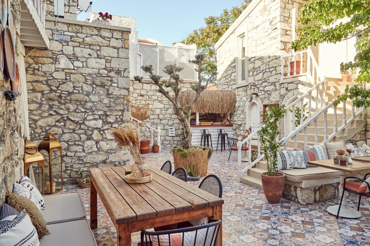 Hotel Morisi Avlu à Alaçatı Extérieur photo